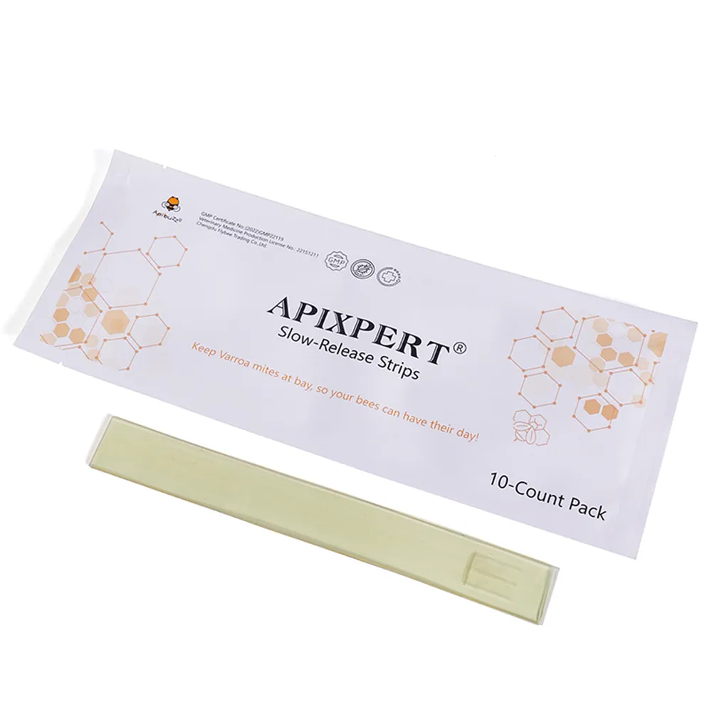 Tiras de flumetrina varroa de liberación lenta APIXPERT