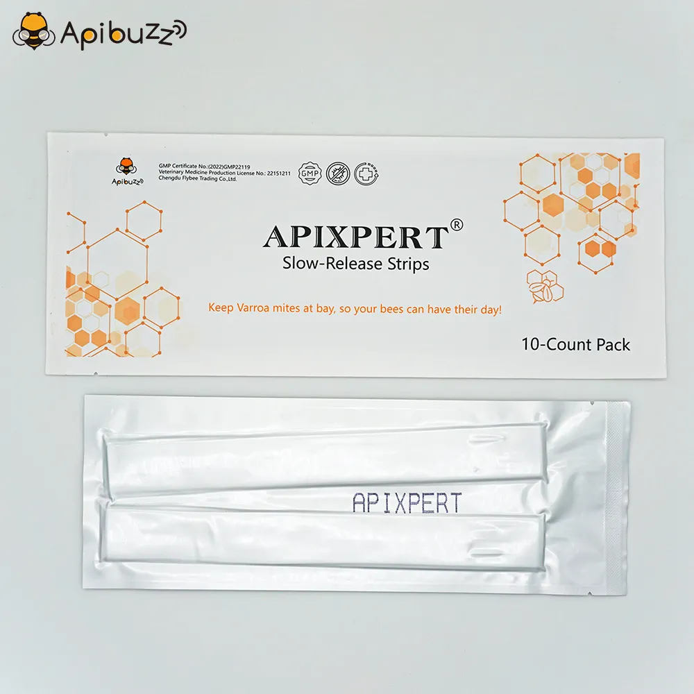 Tiras de flumetrina varroa de liberación lenta APIXPERT