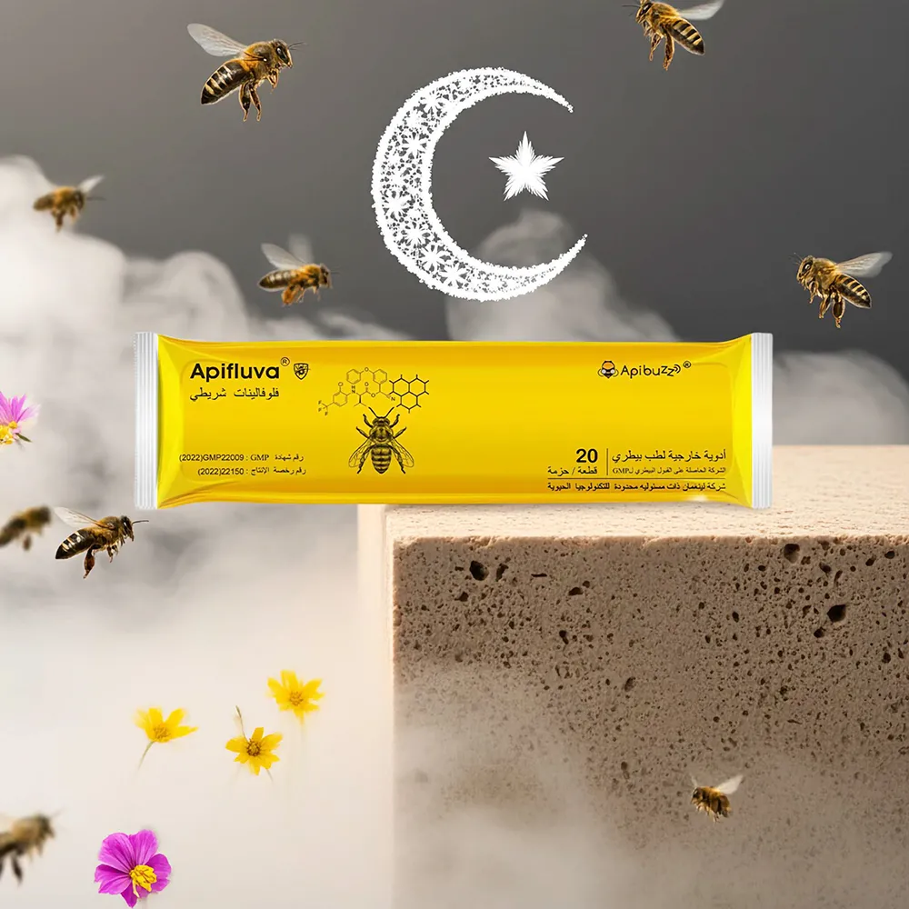 Tiras de fluvalinato APIFLUVA árabe - Paquete de 20