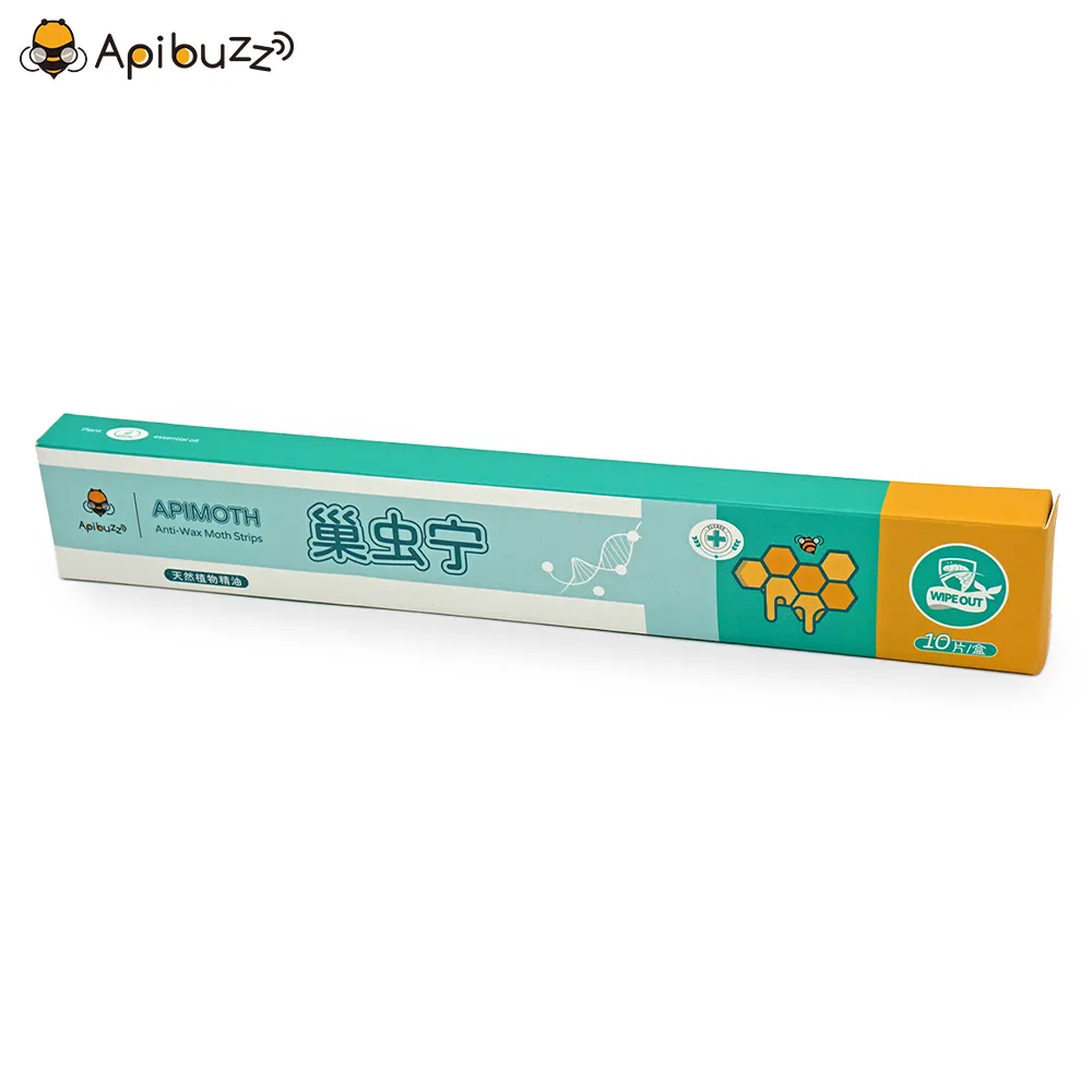 APIMOTH Tiras de cera para polillas de liberaci&oacute;n lenta