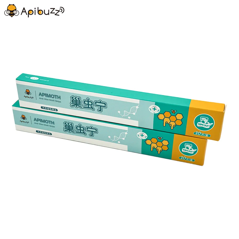 APIMOTH Tiras de cera para polillas de liberación lenta