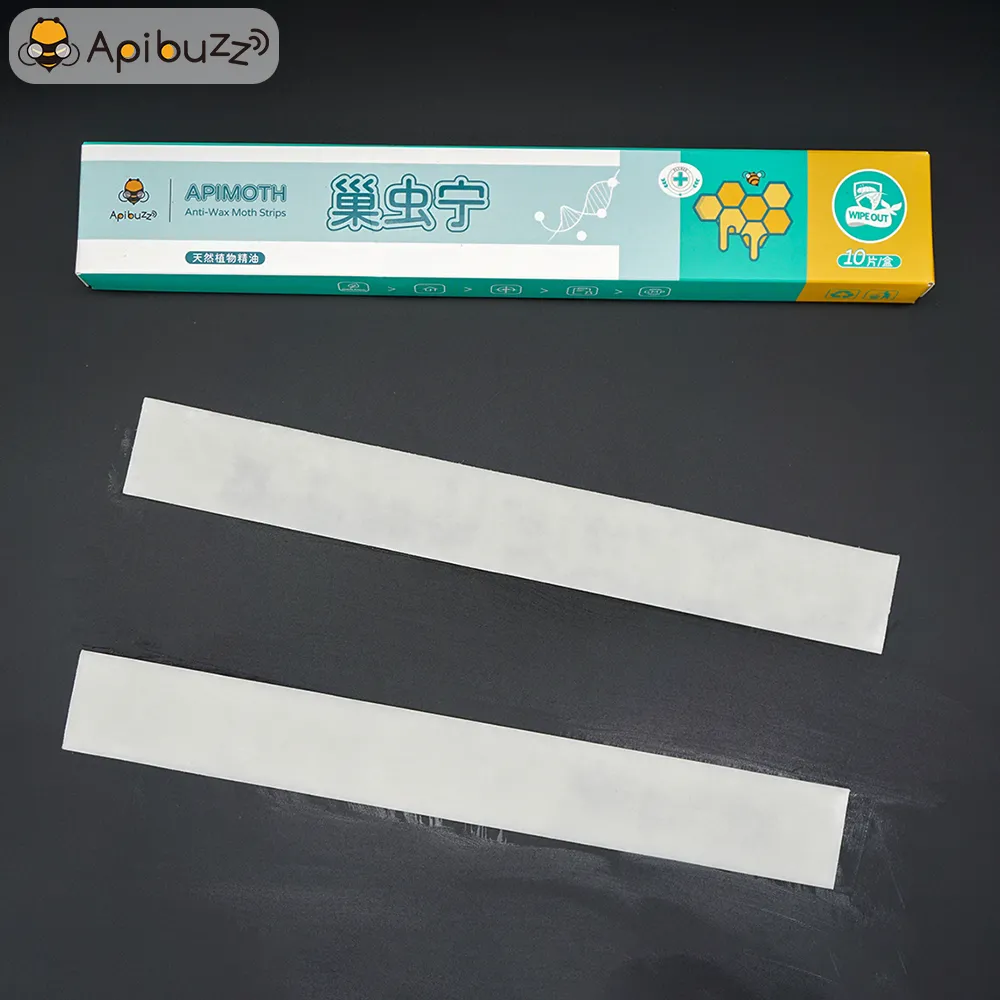 APIMOTH Tiras de cera para polillas de liberación lenta