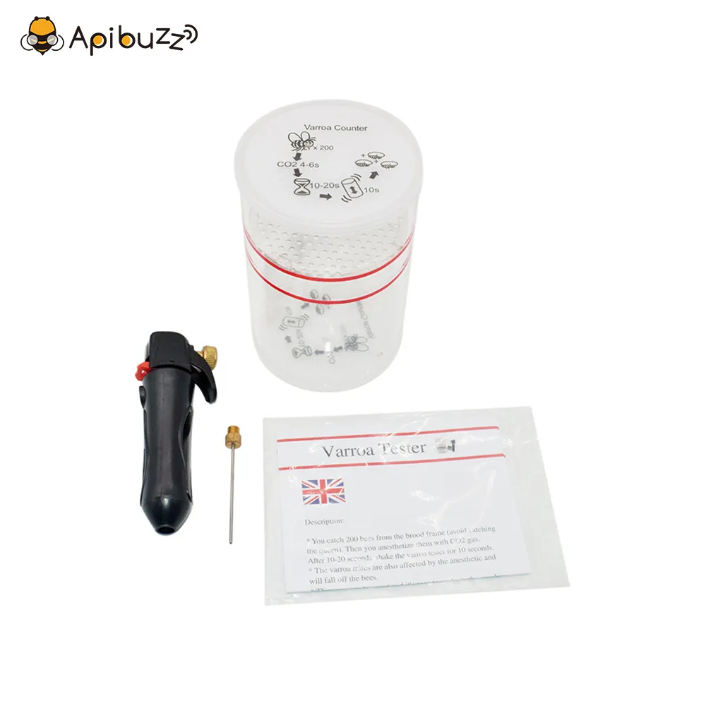 Kit de prueba de &aacute;caros Co2 Varroa