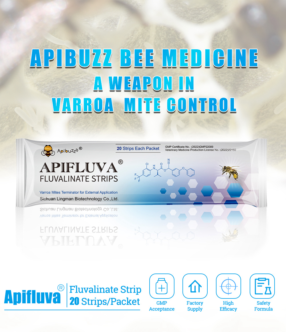 Tiras antiácaros APIFLUVA - Paquete de 20 unidades