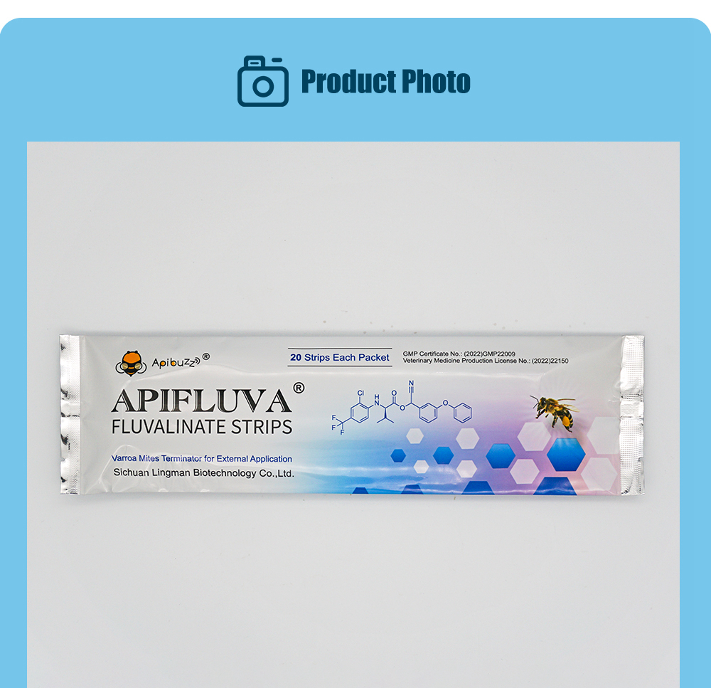 Tiras antiácaros APIFLUVA - Paquete de 20 unidades