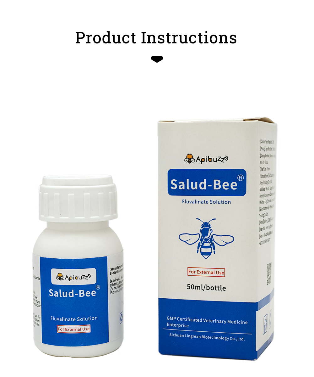 SALUD-BEE Solución de Tau-fluvalinato 20% EW para Abejas