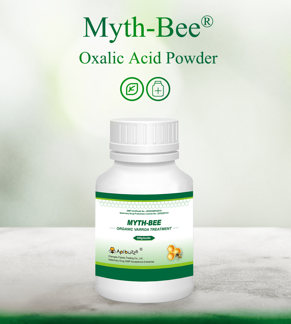Tratamiento con ácido oxálico MYTH-BEE para abejas