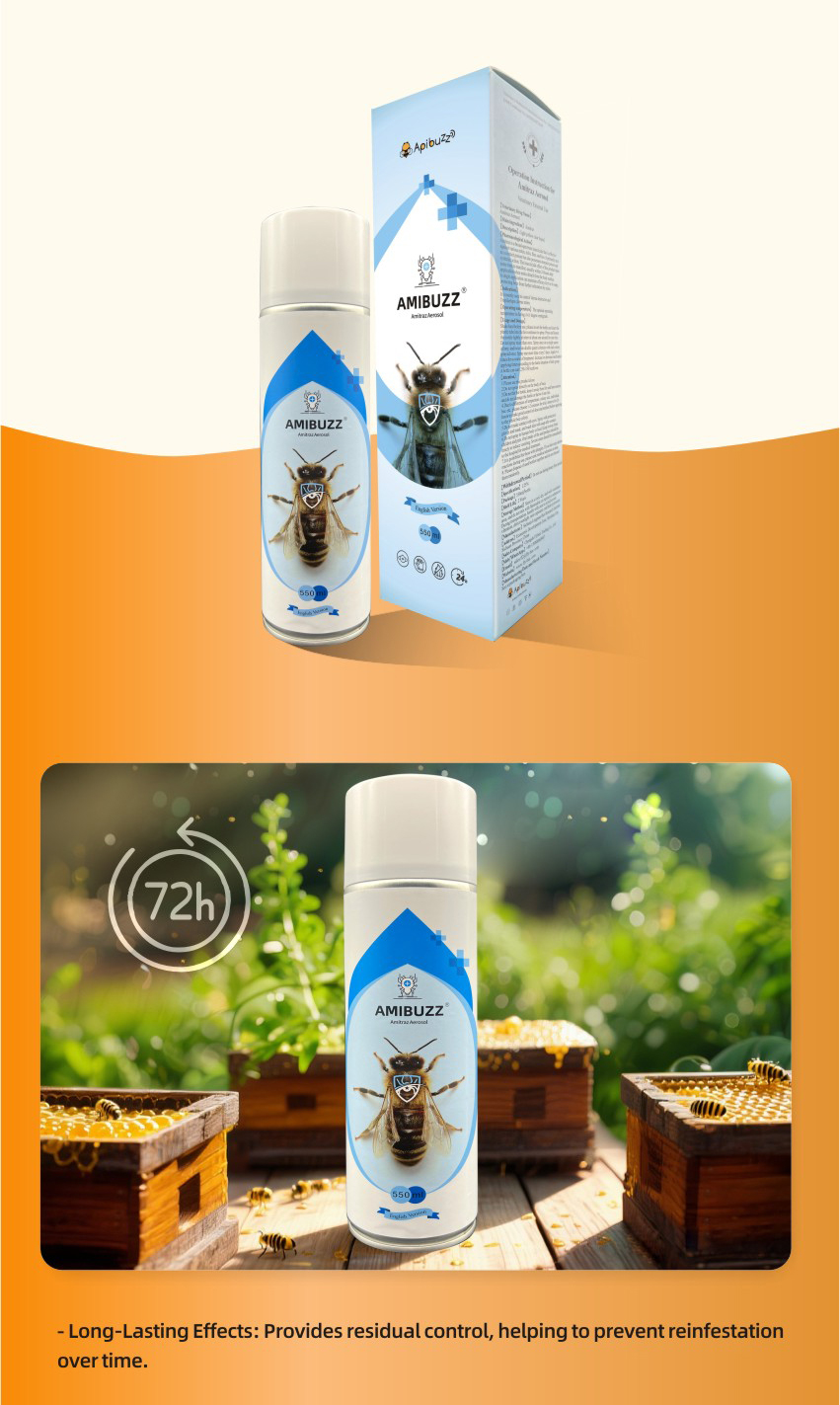 AMIBUZZ - Amitraz Spray para Abejas