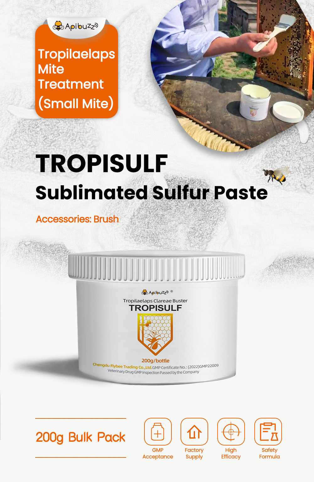 TROPISULF Pasta de Azufre Sublimada