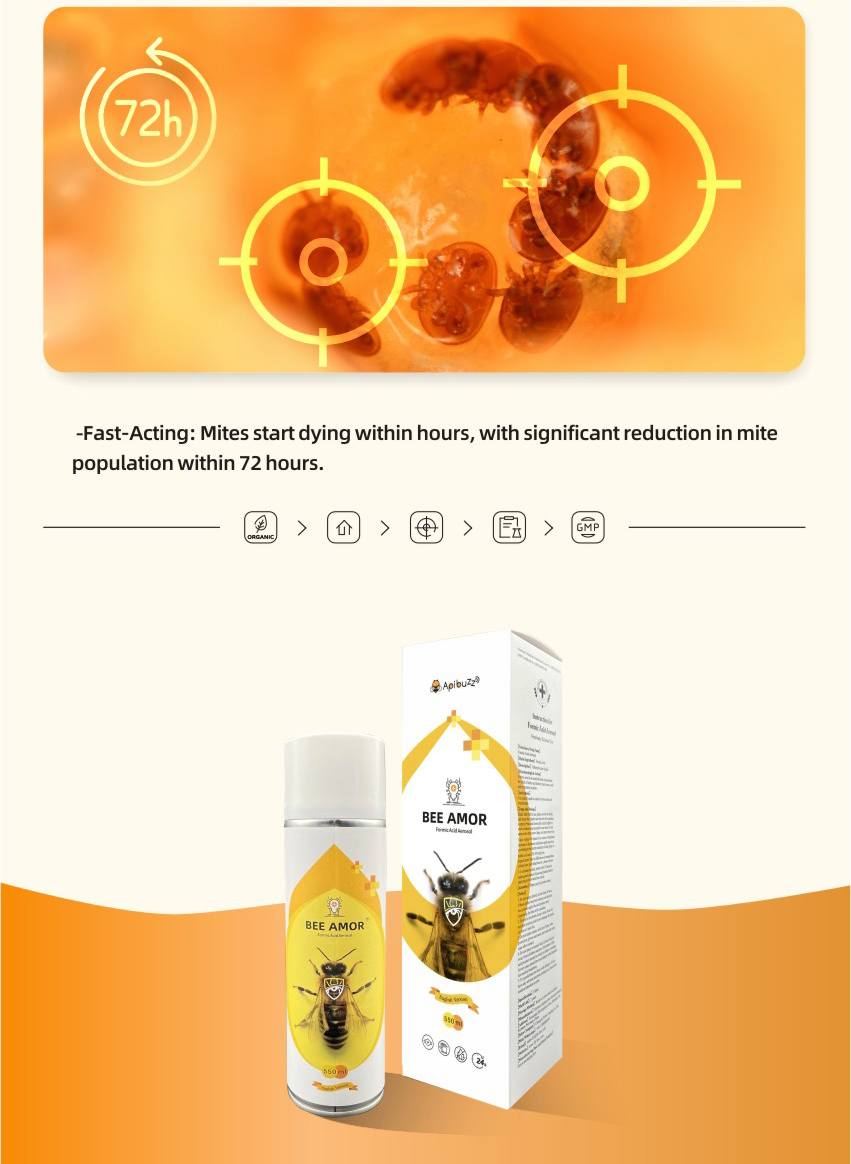 BEE-AMOR Spray Mixto de Ácido Fórmico para Abejas