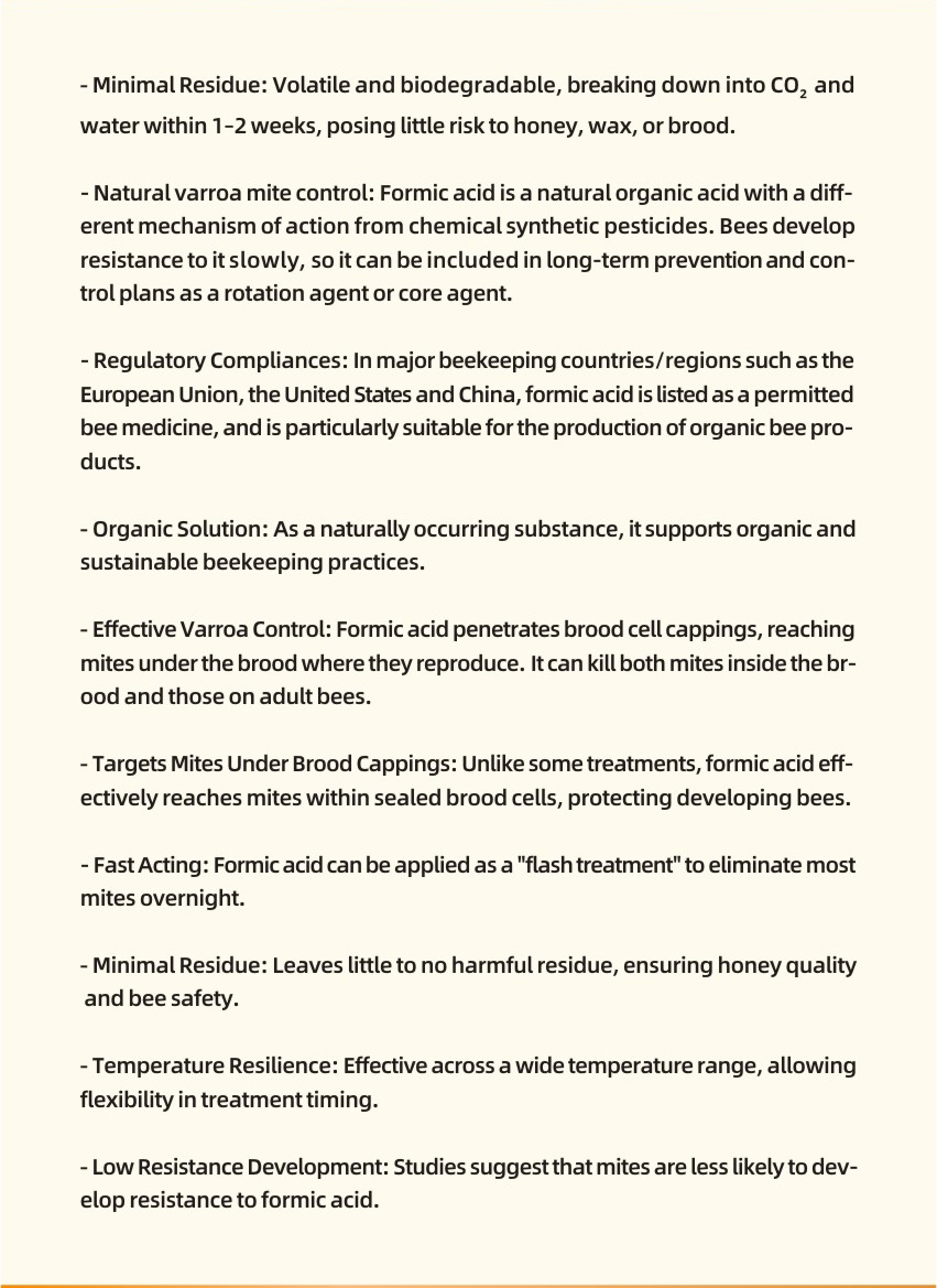 BEE-AMOR Spray Mixto de Ácido Fórmico para Abejas