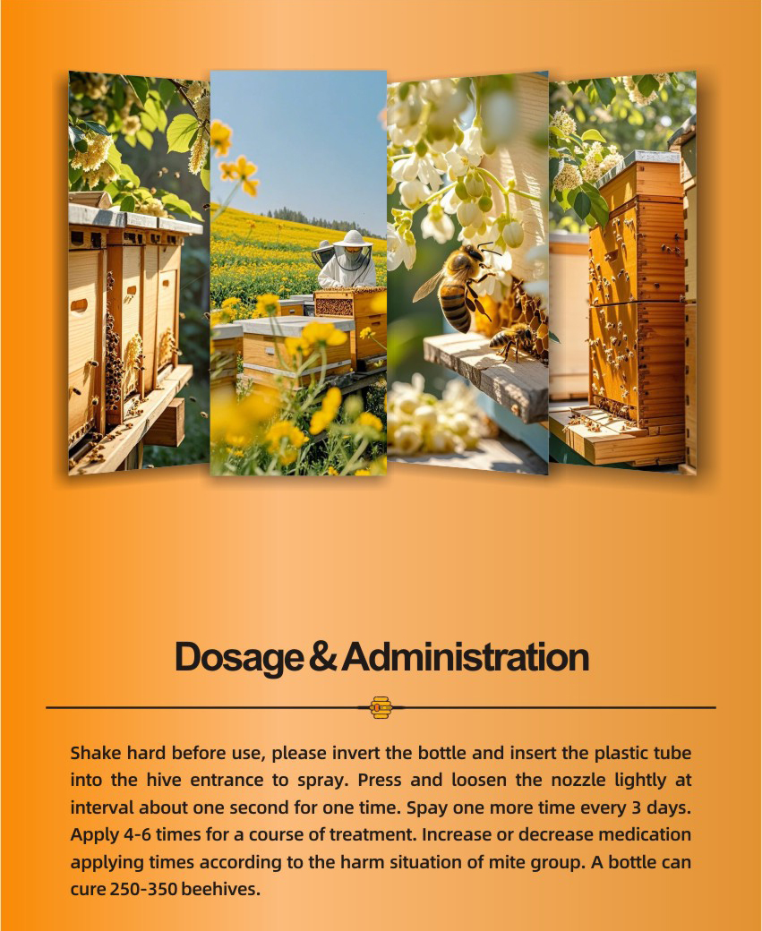 BEE-AMOR Spray Mixto de Ácido Fórmico para Abejas