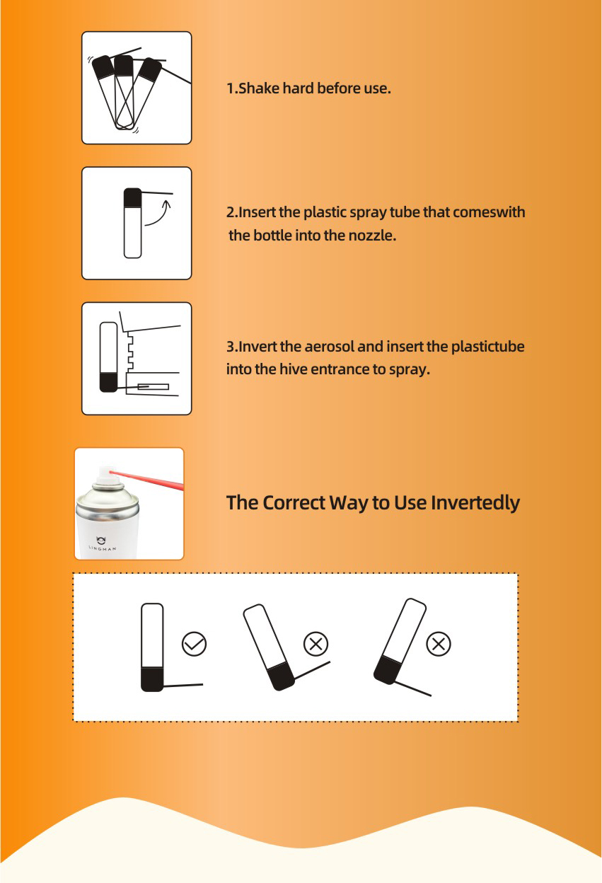 BEE-AMOR Spray Mixto de Ácido Fórmico para Abejas