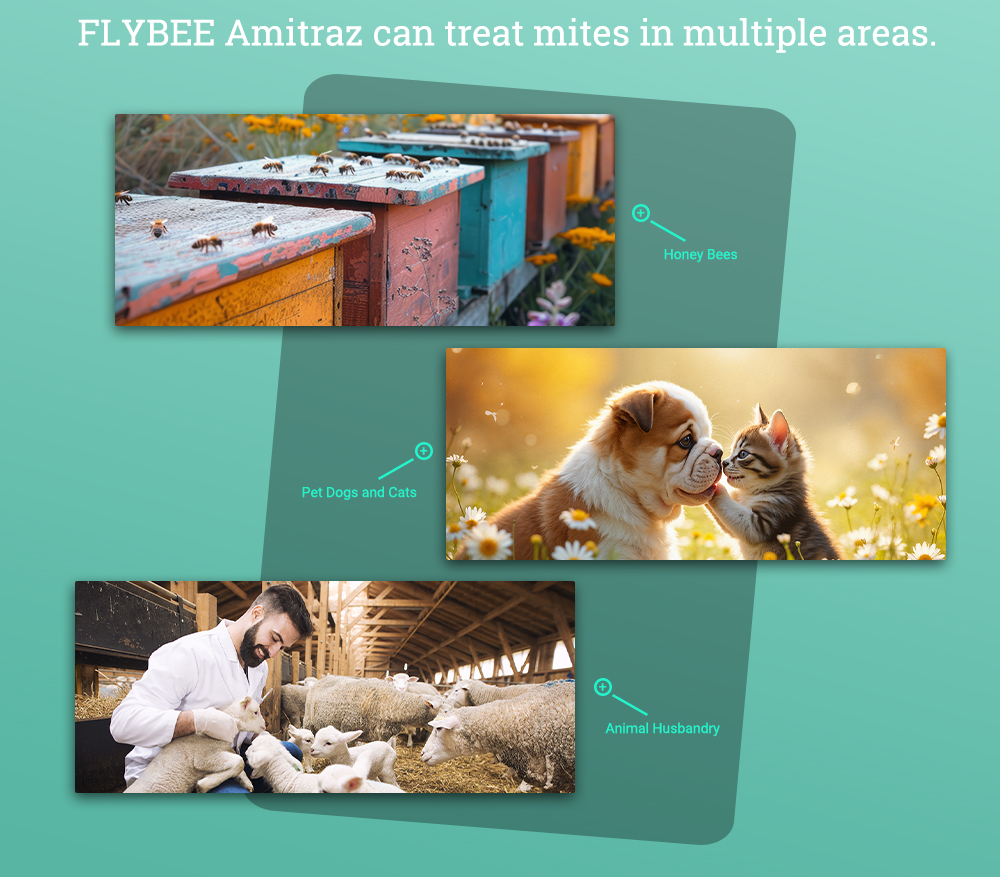 FLYBEE 1 Litro 12,5% EC Amitraz para Abejas