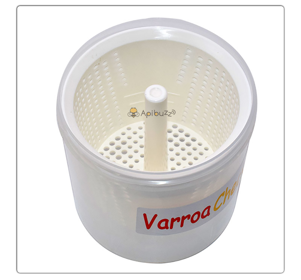 Verificación de ácaros varroa para detectar infestación