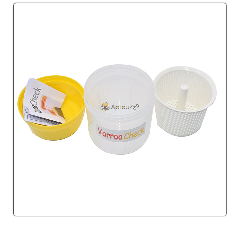 Verificación de ácaros varroa para detectar infestación