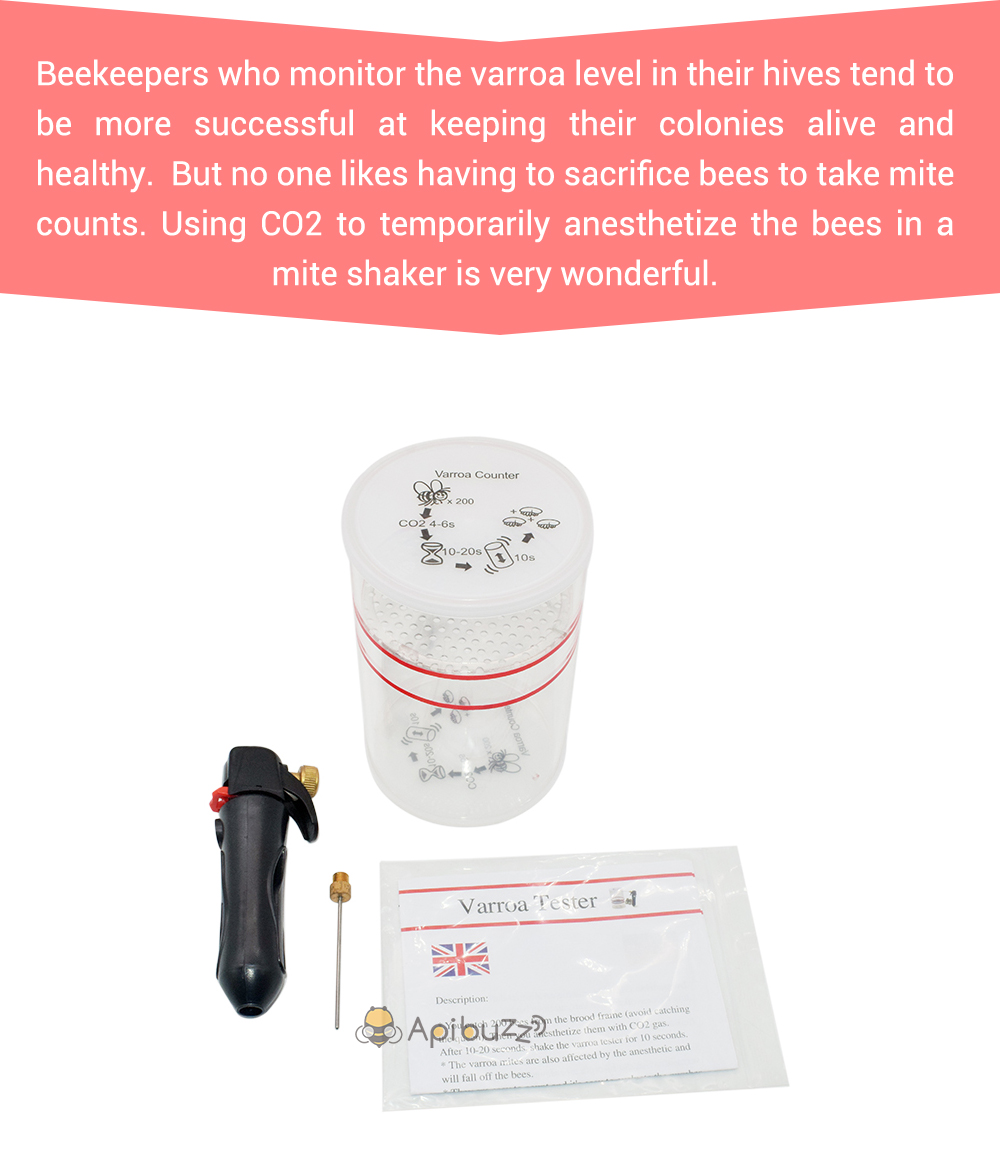 Herramientas para el tratamiento de los ácaros de la colmena